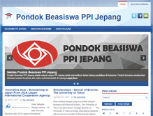 Tablet Screenshot of beasiswa.ppijepang.org